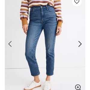 Madewell Classic Straight Jeans in Coldbrook Wash